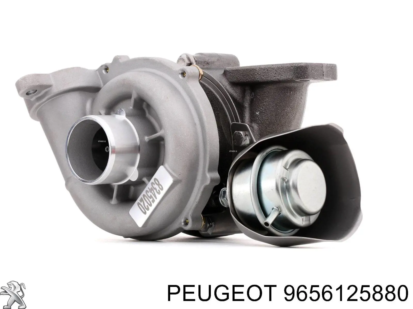 Турбіна Peugeot/Citroen 9656125880 ціна, від 199.23 USD