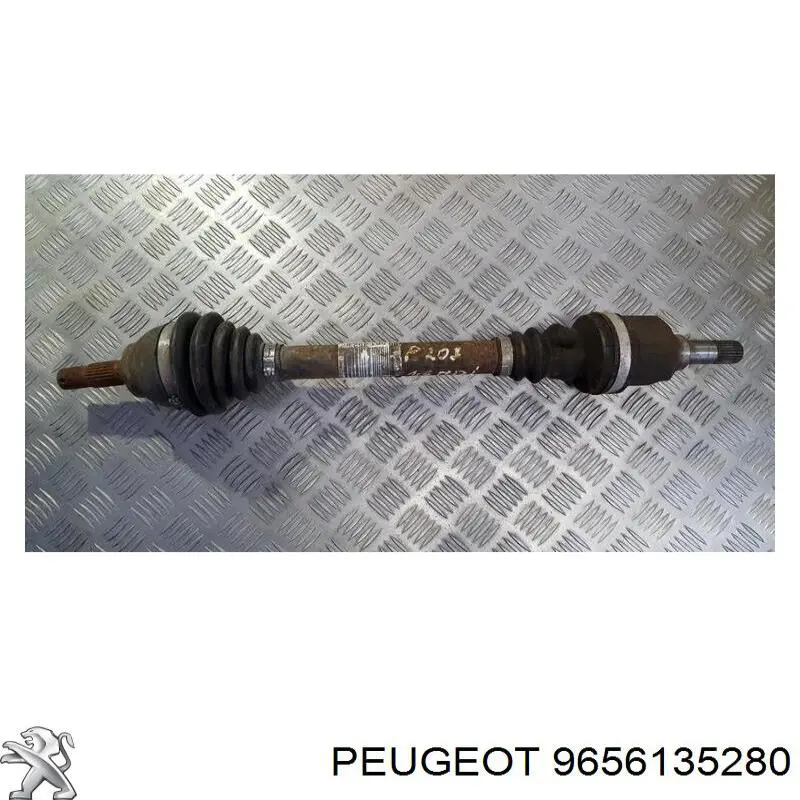 9656135280 Peugeot/Citroen Привід лівий