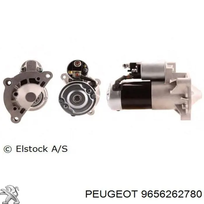 9656262780 Peugeot/Citroen Стартер двигуна