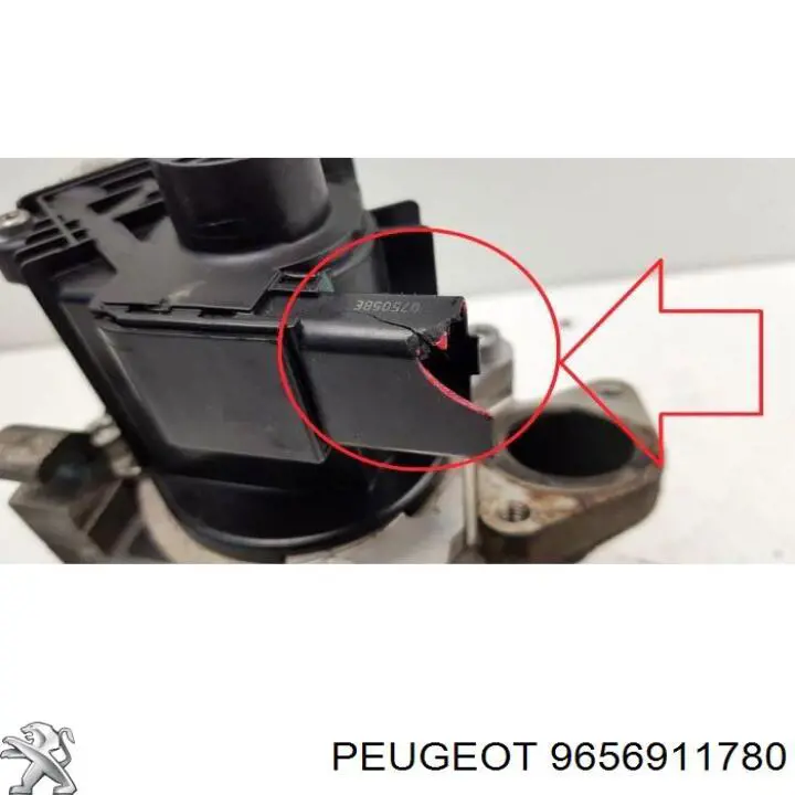 Купити 9656911780 Peugeot/Citroen Прилади управління системи рециркуляції