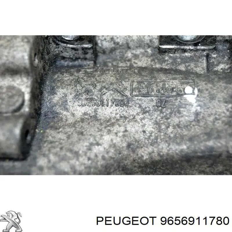 Клапан EGR рециркуляції газів Peugeot/Citroen 9656911780