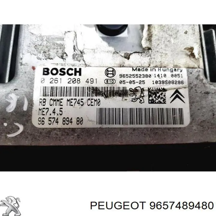 9657489480 Peugeot/Citroen 