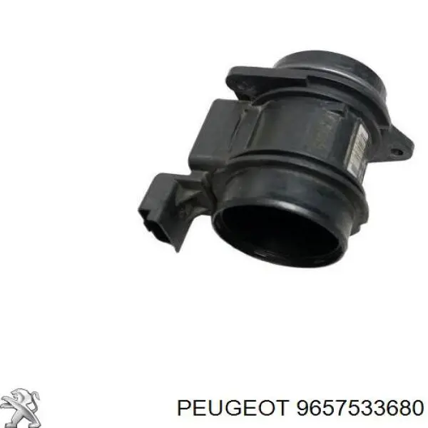 9657533680 Peugeot/Citroen датчик потоку (витрати повітря, витратомір MAF - (Mass Airflow))