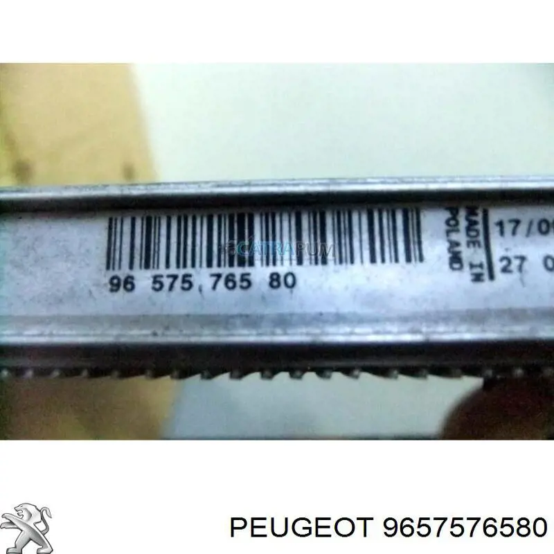 Радіатор основний Peugeot/Citroen 9657576580 ціна, від 45.15 USD