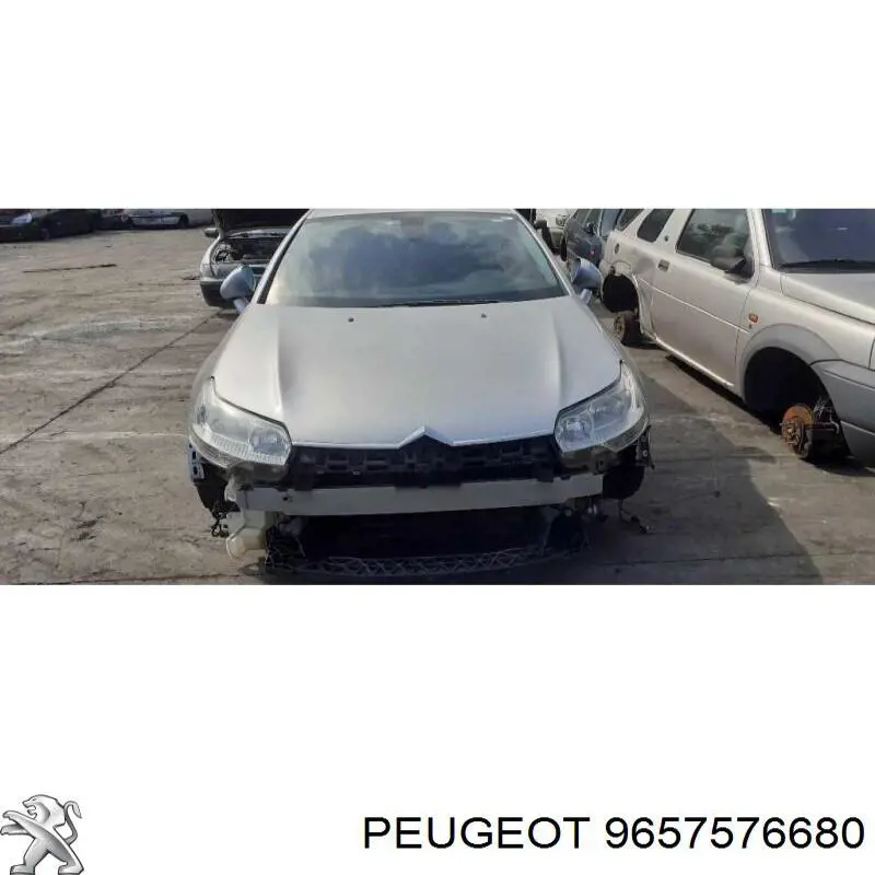 9657576680 Peugeot/Citroen Радіатор охолодження двигуна