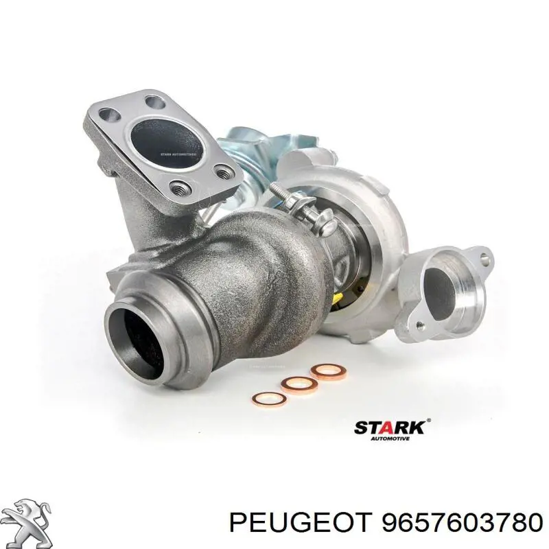 Турбіна Peugeot/Citroen 9657603780 ціна, від 123.73 USD