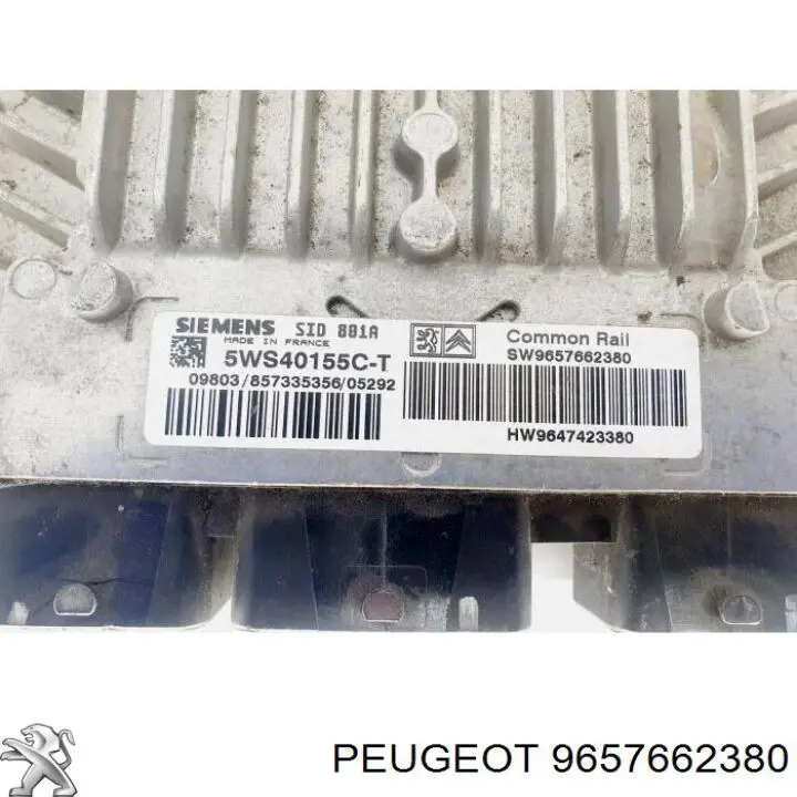 Купити 9657662380 Peugeot/Citroen 