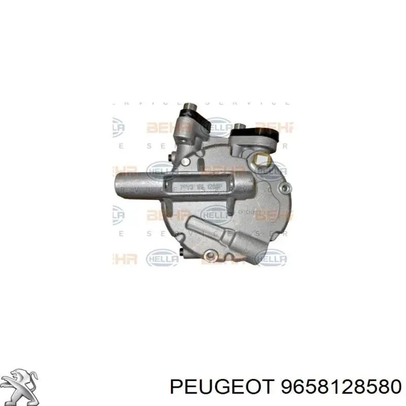 9658128580 Peugeot/Citroen компресор кондиціонера