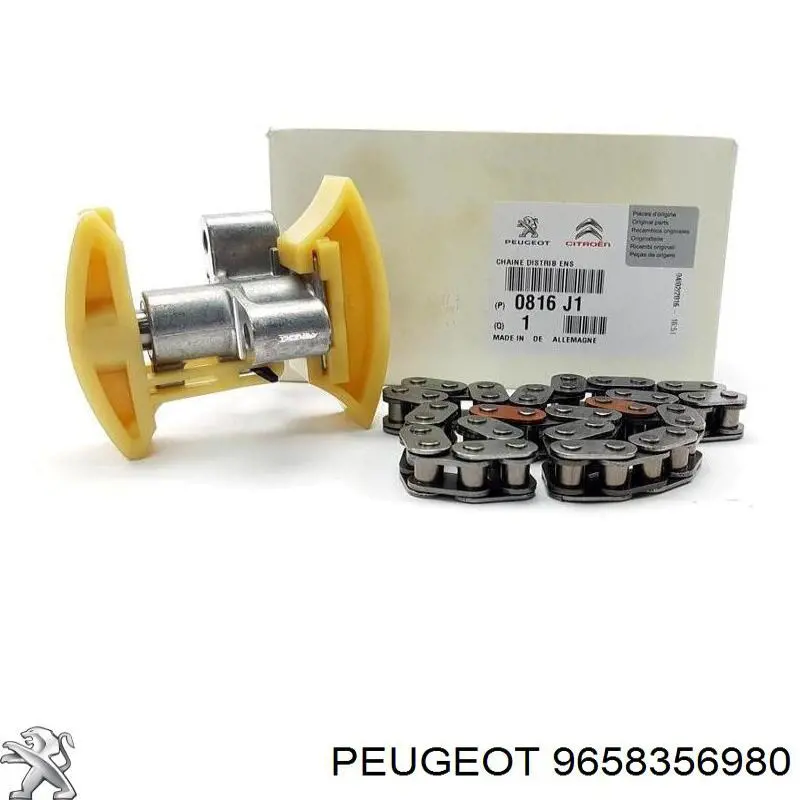 Ланцюг ГРМ, комплект, верхня Peugeot/Citroen 9658356980 ціна, від 64.98 USD