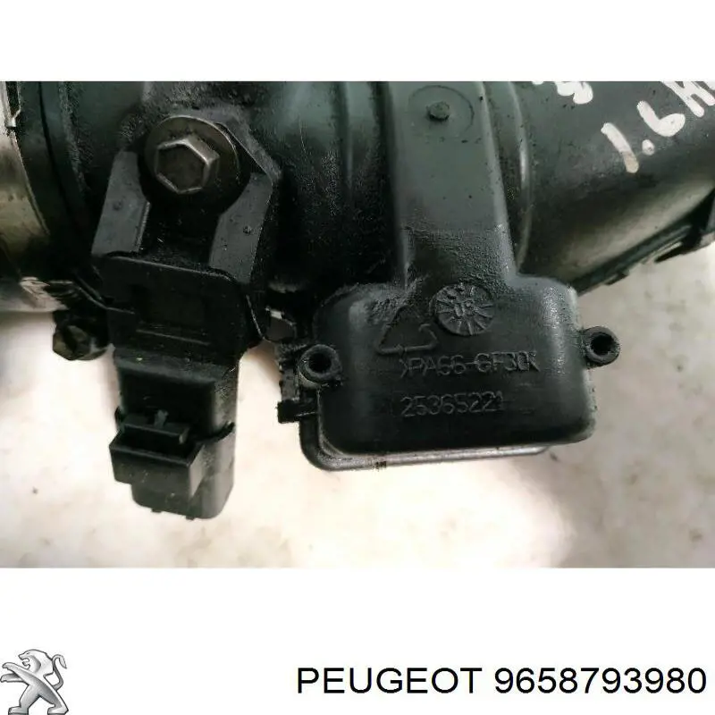 Дросільна заслінка 9658793980 Peugeot/Citroen