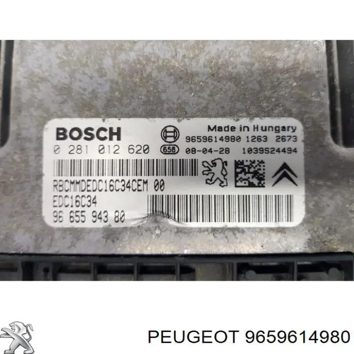 ЕБУ Peugeot/Citroen 9659614980 ціна, від 31.95 USD