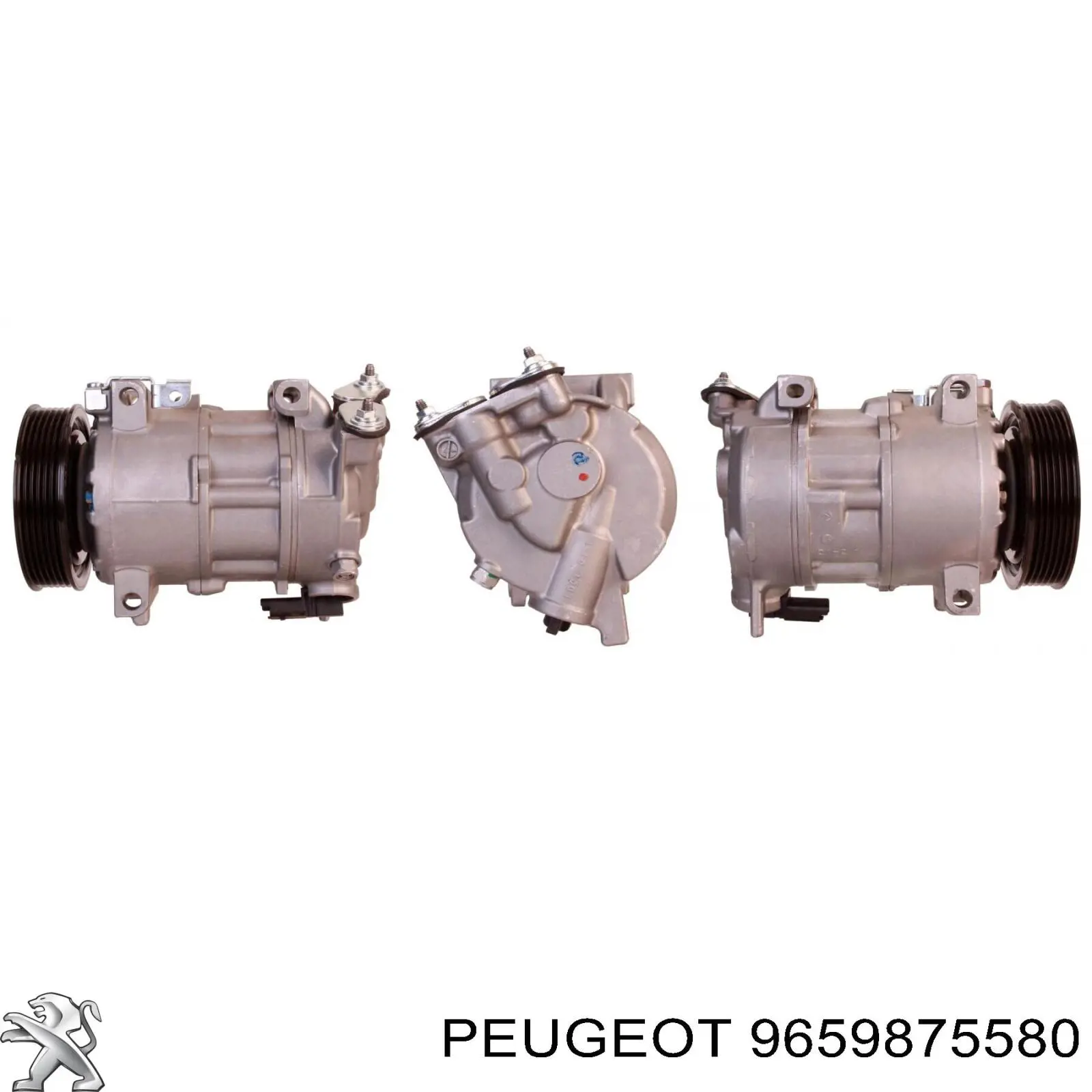 Компресор кондиціонера 9659875580 Peugeot/Citroen