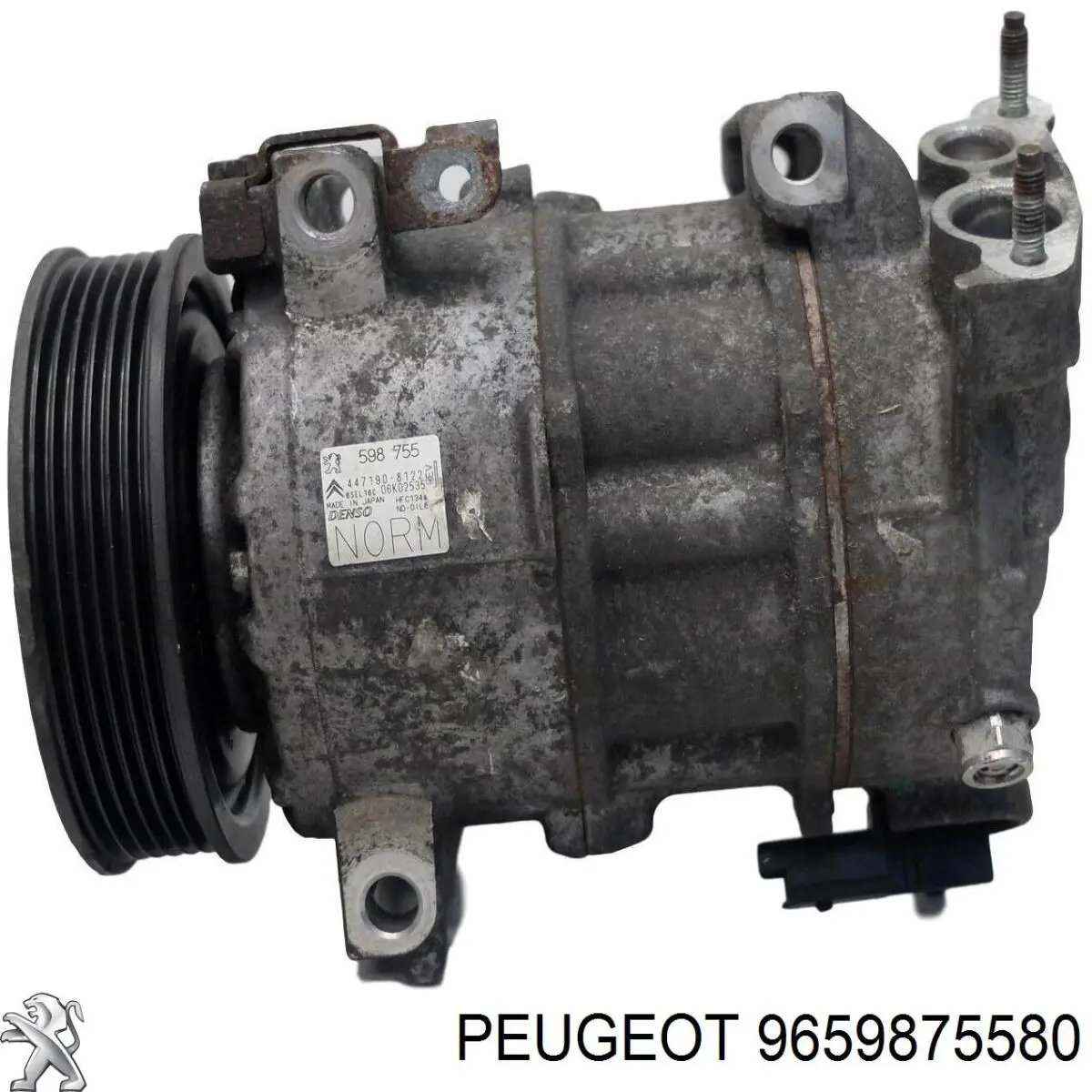 Купити 9659875580 Peugeot/Citroen Компресор кліматичної установки