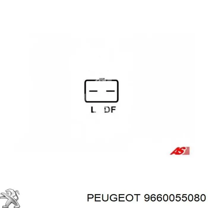 9660055080 Peugeot/Citroen генератор