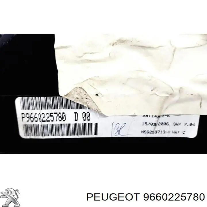  Peugeot/Citroen 9660225780 ціна, від 11.96 USD