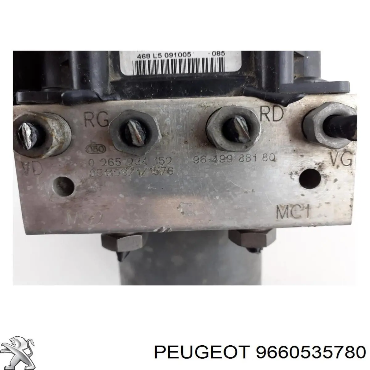 Купити 0265950374 Bosch Гідроблок АБС