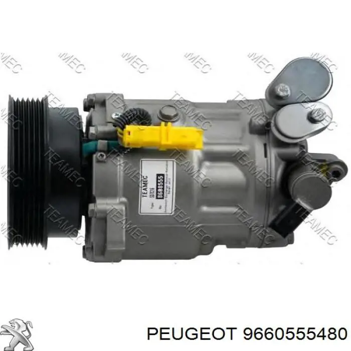 9671824180 Peugeot/Citroen Компресор холодоагенту