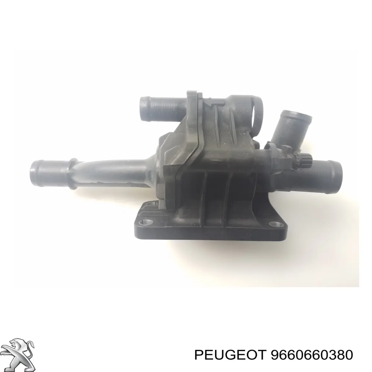 9660660380 Peugeot/Citroen Корпус термостата в зборі
