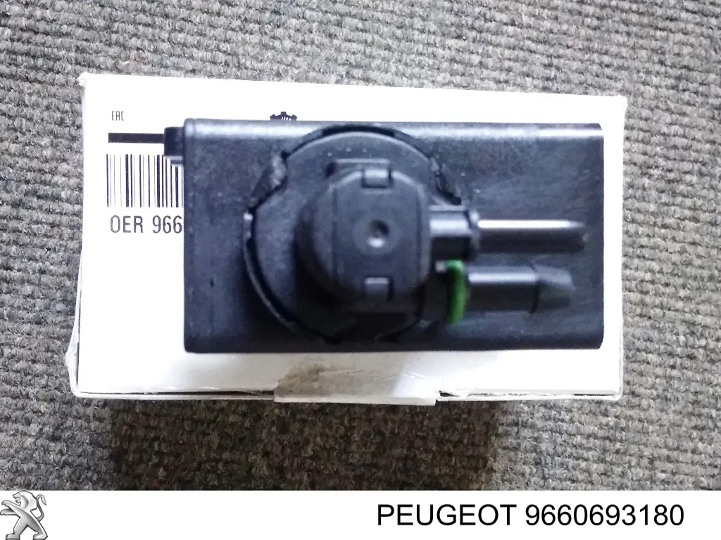 9660693180 Peugeot/Citroen Клапан перетворювач тиску наддуву (соленоїд)