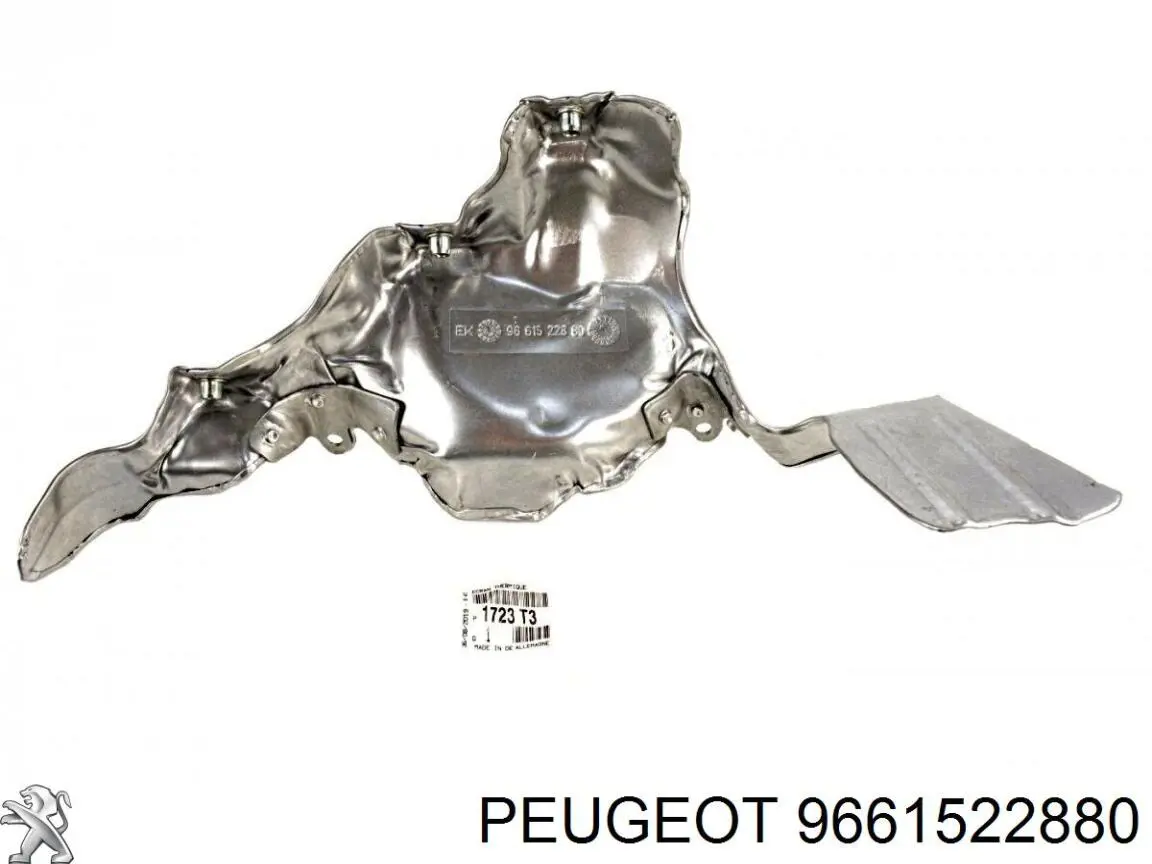 9661522880 Peugeot/Citroen Захист піддона двигуна