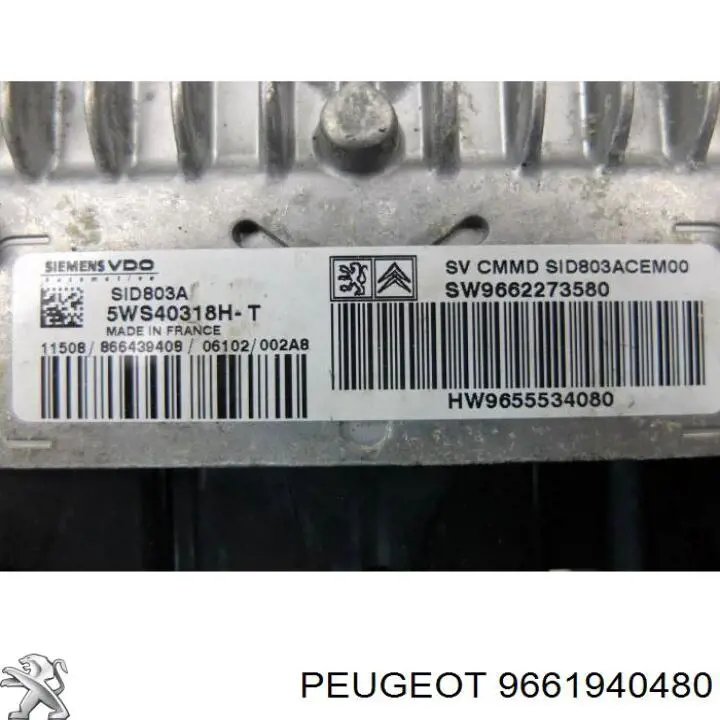  Peugeot/Citroen 9661940480 ціна, від 41.97 USD