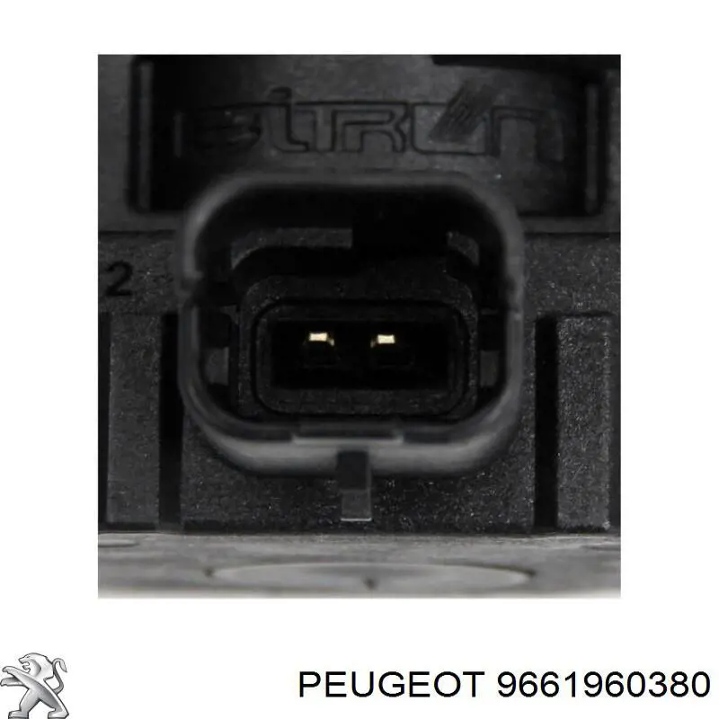 Перетворювач тиску (соленоїд) наддуву / EGR Peugeot/Citroen 9661960380
