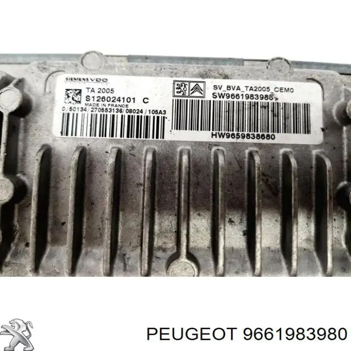  9661983980 Peugeot/Citroen