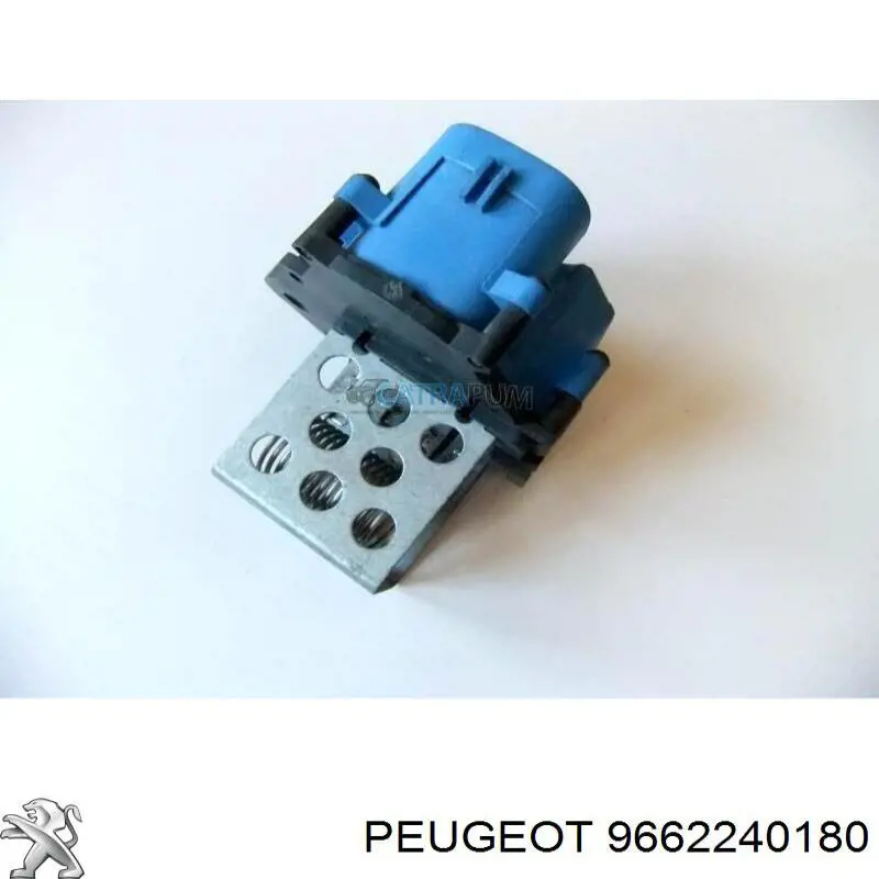 Резистор обігрівача Peugeot/Citroen 9662240180 ціна, від 16.47 USD