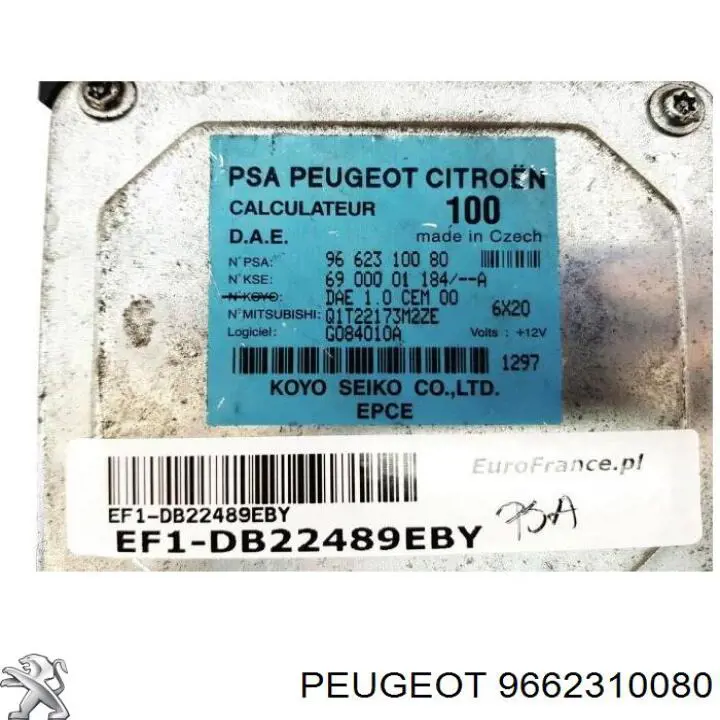  9662310080 Peugeot/Citroen