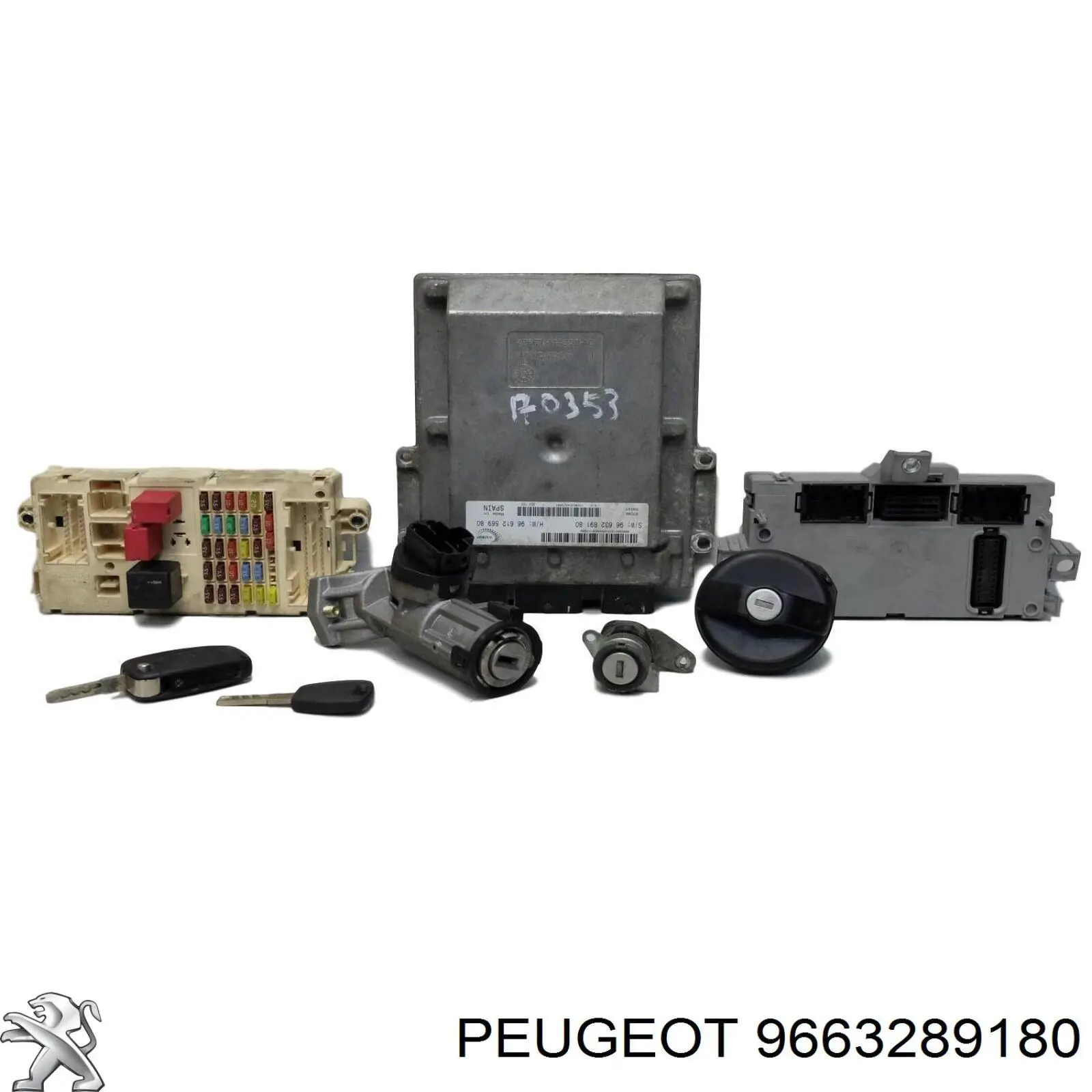 9663289180 Peugeot/Citroen Блок електронного управління
