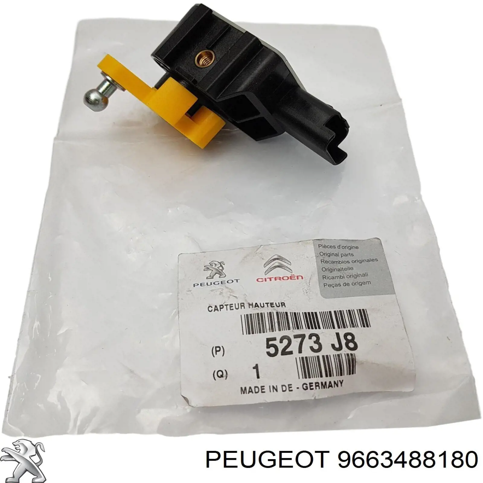  Peugeot/Citroen 9663488180 ціна, від 36.88 USD
