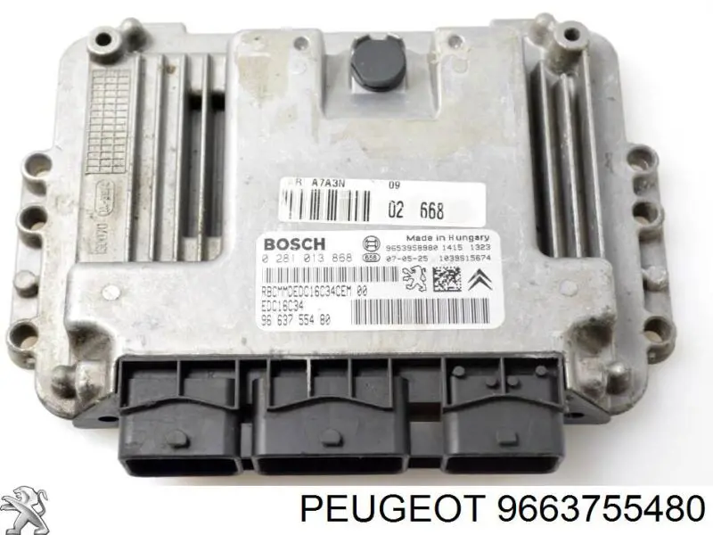 Купити 9663755480 Peugeot/Citroen Модуль управління двигуном
