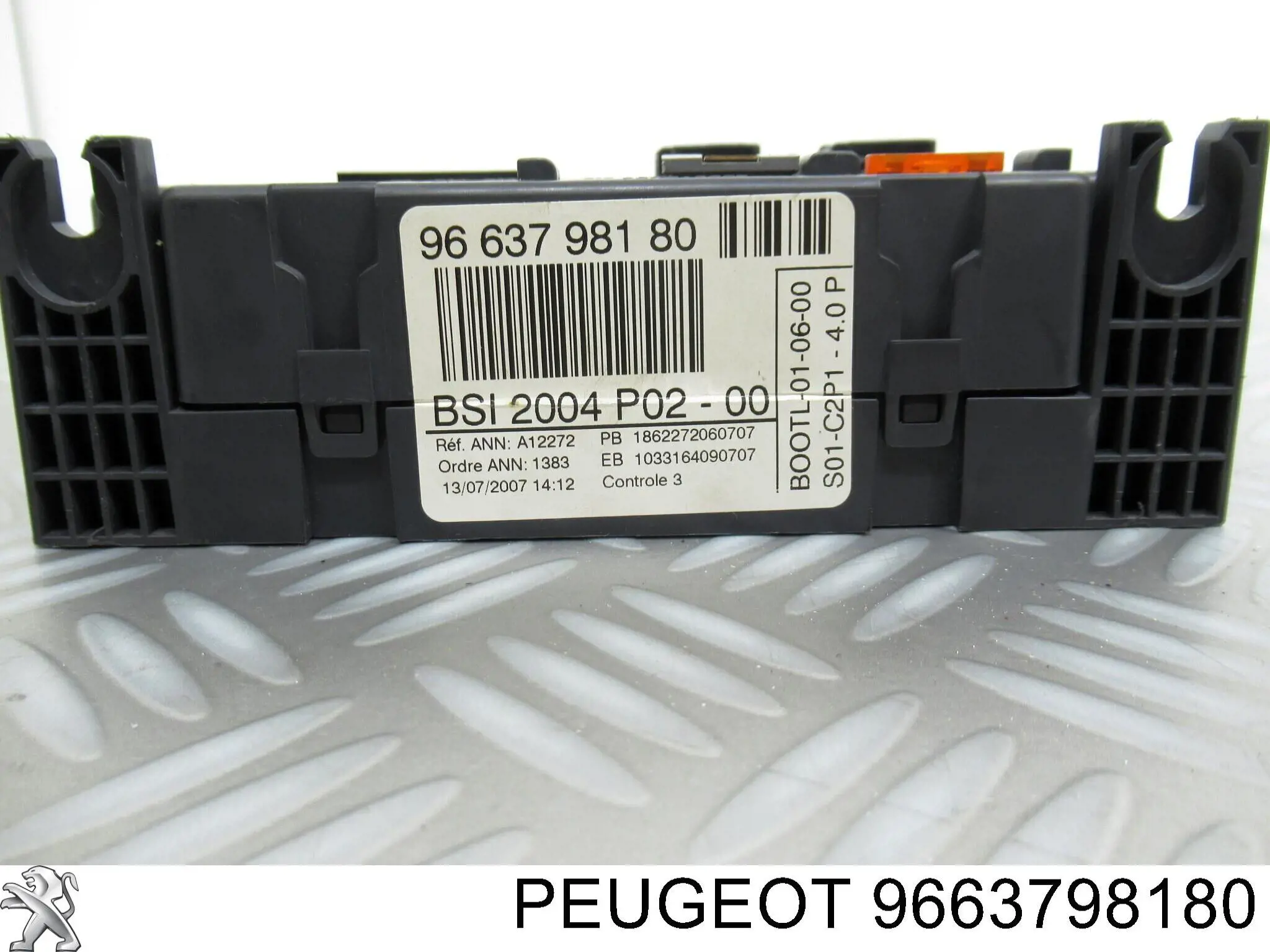 9663798180 Peugeot/Citroen Реле запобіжників