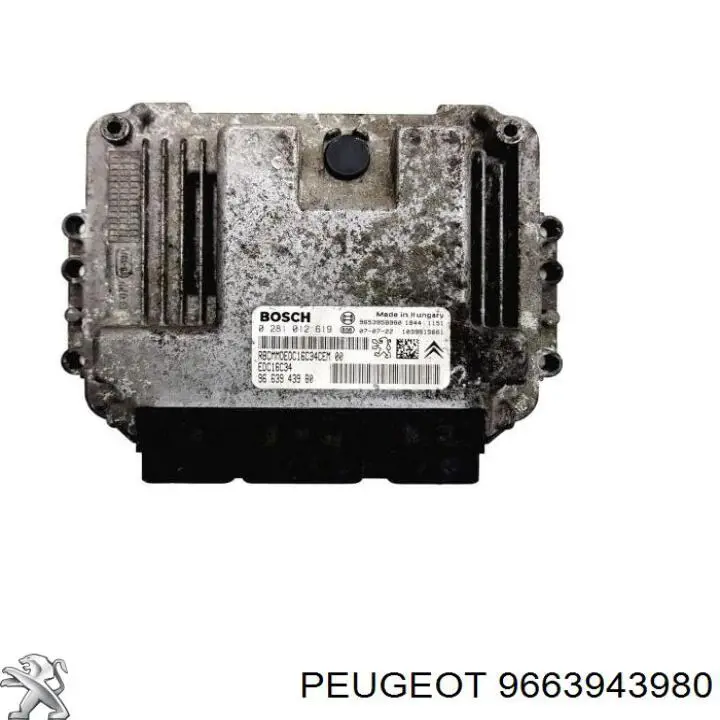 ЕБУ Peugeot/Citroen 9663943980 ціна, від 31.01 USD