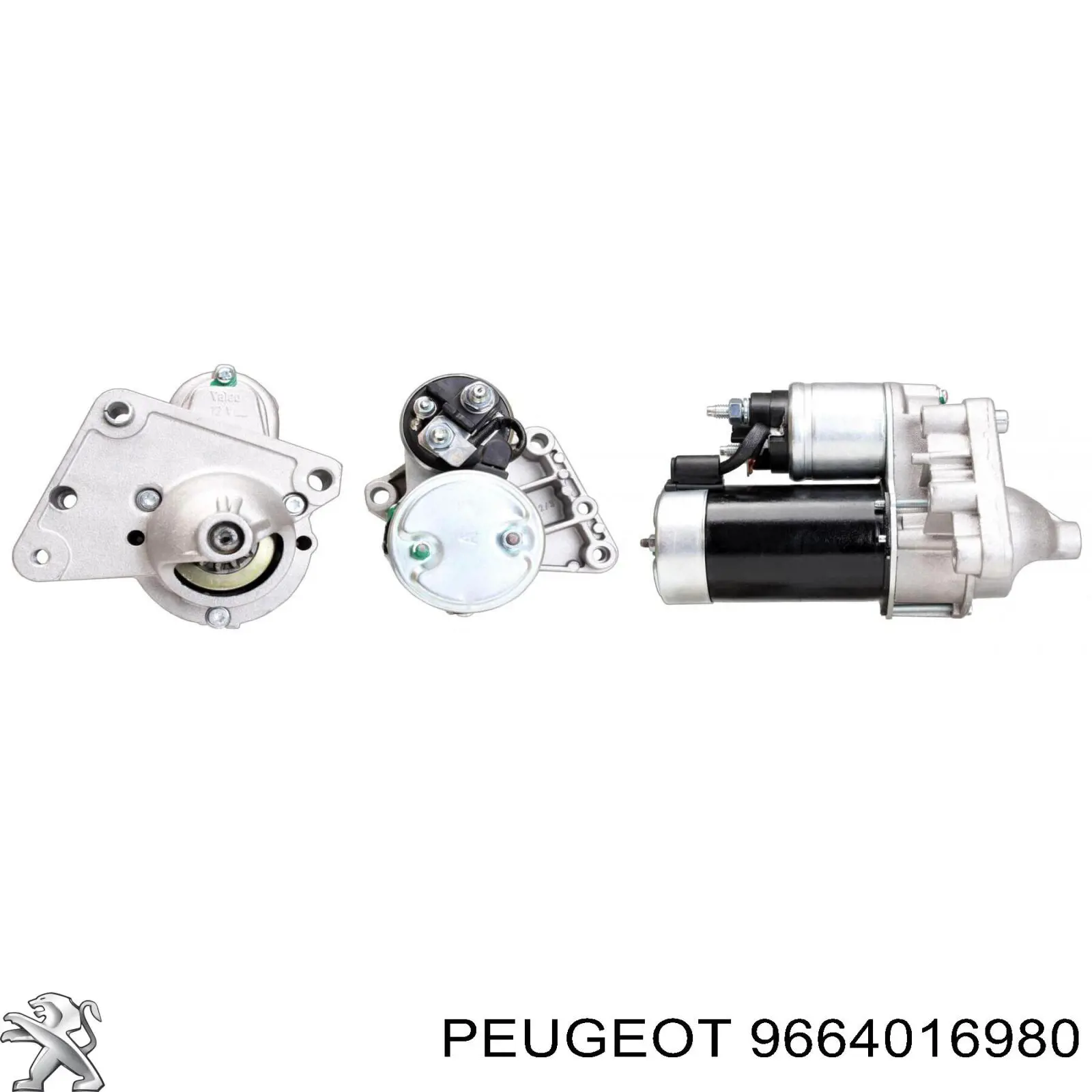9664016980 Peugeot/Citroen Стартер двигуна