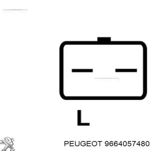 9664057480 Peugeot/Citroen Авто генератор