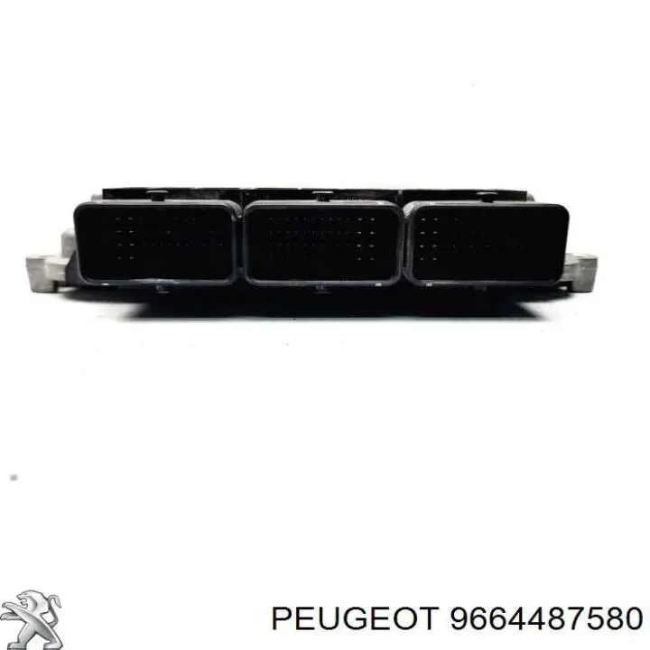 Електронний блок керування двигуном 9664487580 Peugeot/Citroen
