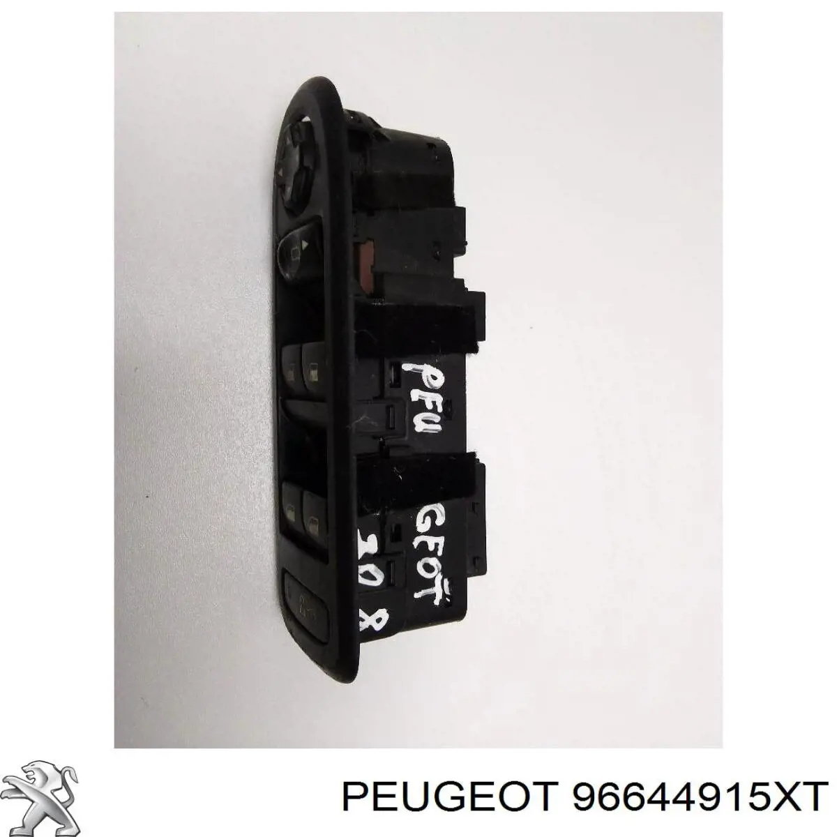 Купити 96644915XT Peugeot/Citroen Кнопковий блок керування склопідіймачами передній лівий