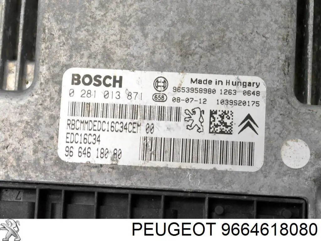  9664618080 Peugeot/Citroen