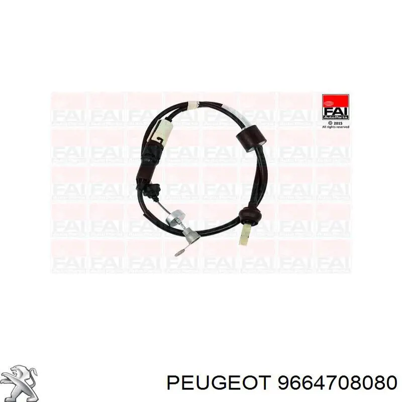 Трос зчеплення Peugeot/Citroen 9664708080 ціна, від 20.87 USD