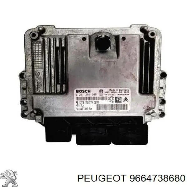 Купити 1943KZ Peugeot/Citroen Модуль управління двигуном
