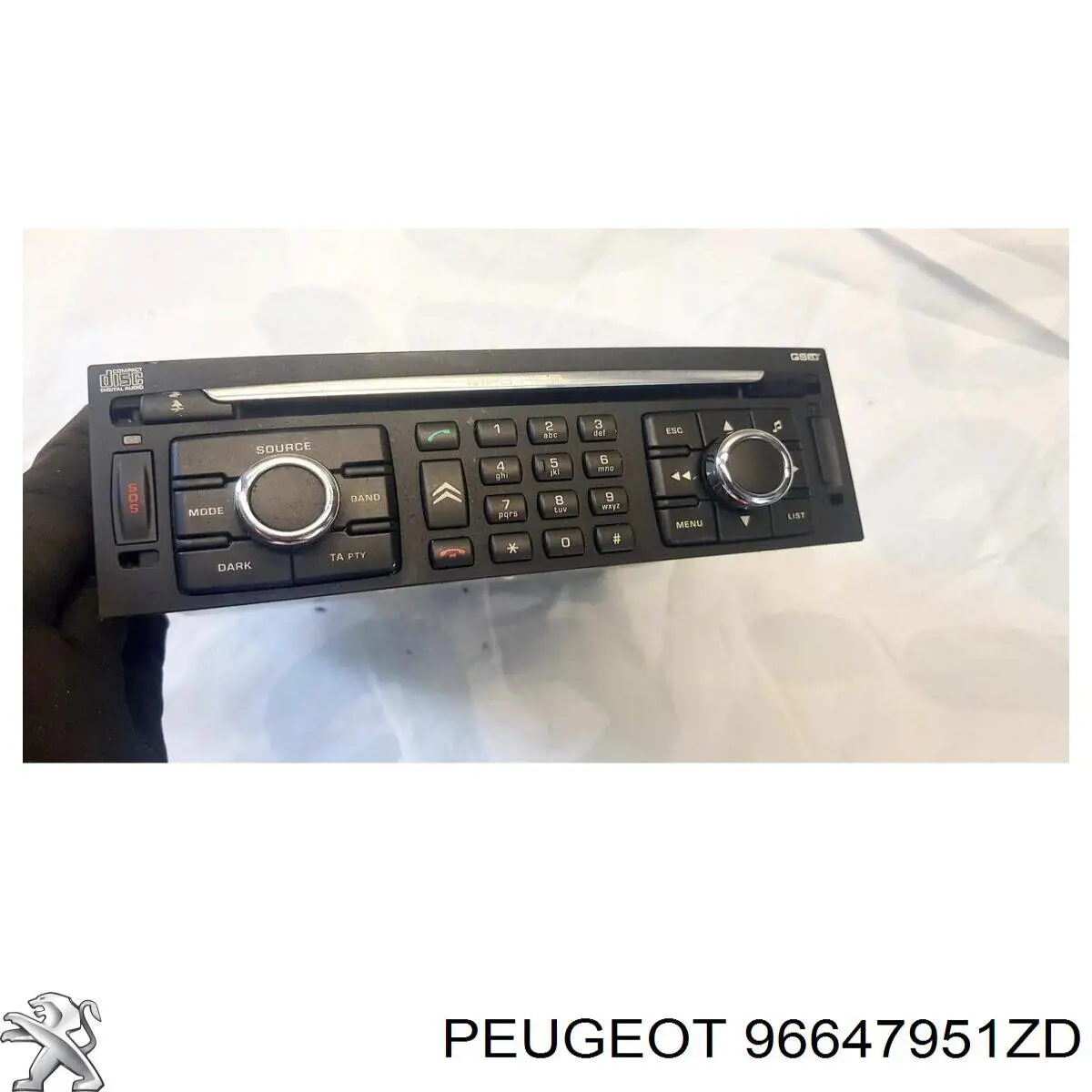 Купити 96647951ZD Peugeot/Citroen 