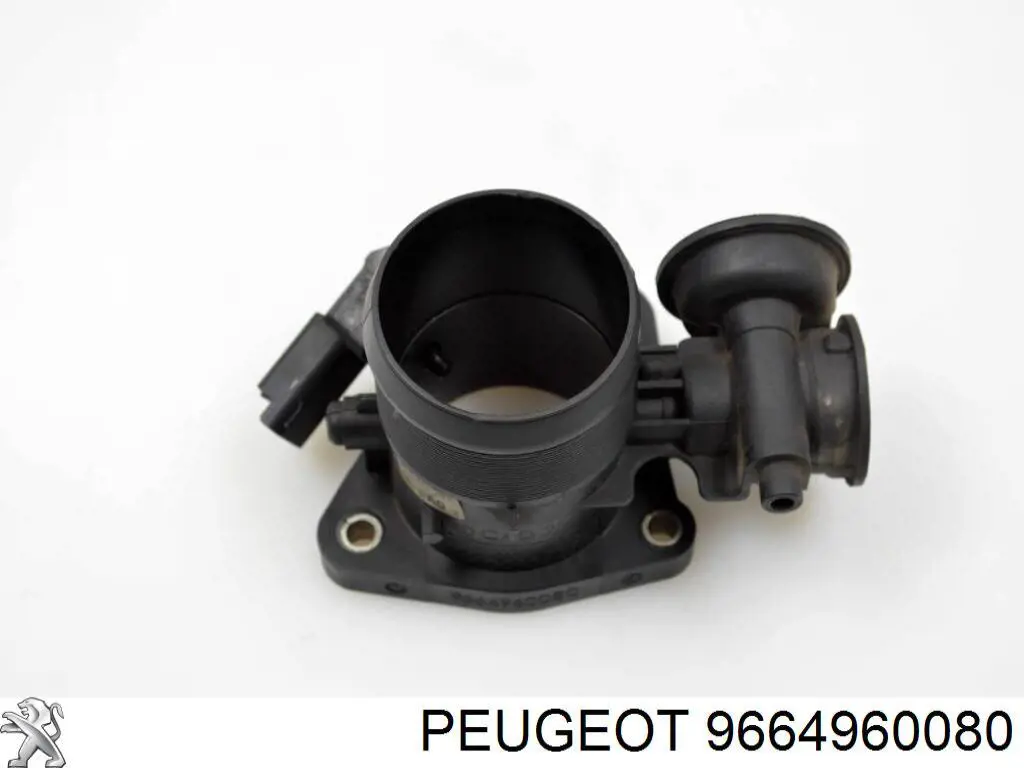 9664960080 Peugeot/Citroen Дросільна заслінка в зборі