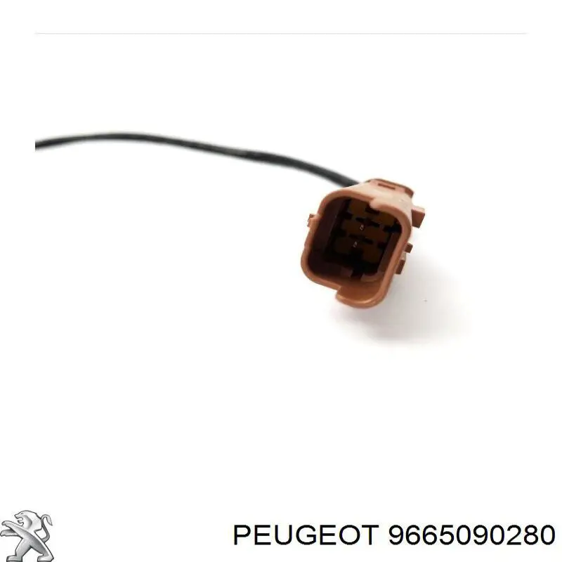 9665090280 Peugeot/Citroen Датчик температури відпрацьованих газів (ВГ), фільтр сажі