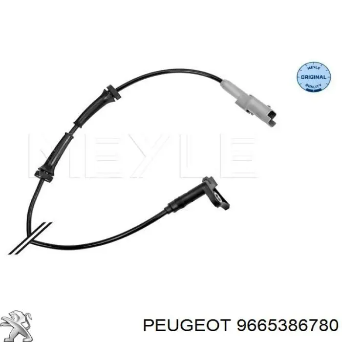 Датчик ABS передній лівий Peugeot/Citroen 9665386780 ціна, від 13.19 USD