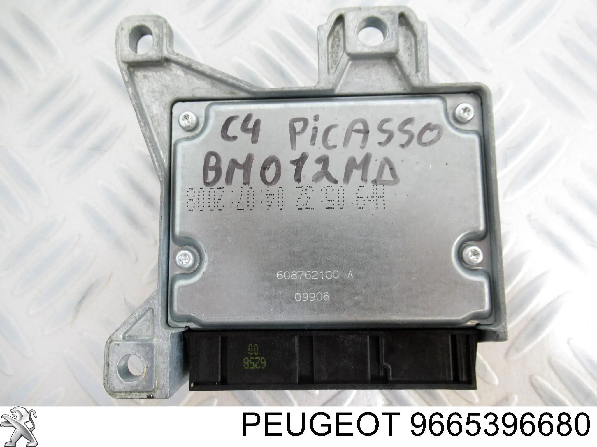 9665396680 Peugeot/Citroen Подушка безпеки, водійська, AIRBAG