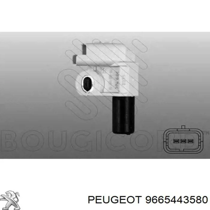 Датчик фаз Peugeot/Citroen 9665443580 ціна, від 6.33 USD