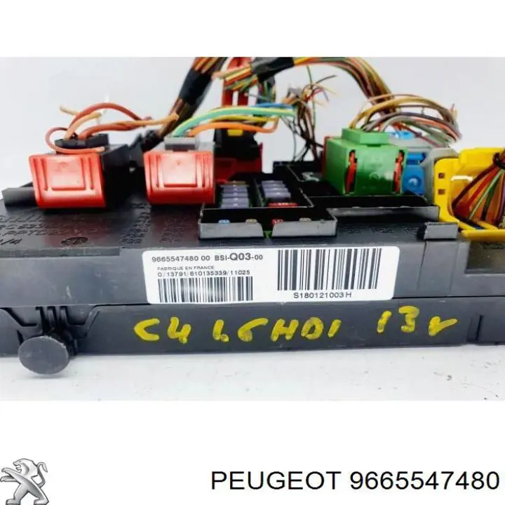 Купити 9665547480 Peugeot/Citroen Корпус запобіжників