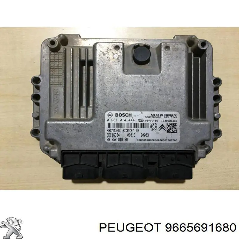 9665691680 Peugeot/Citroen Блок електронного управління