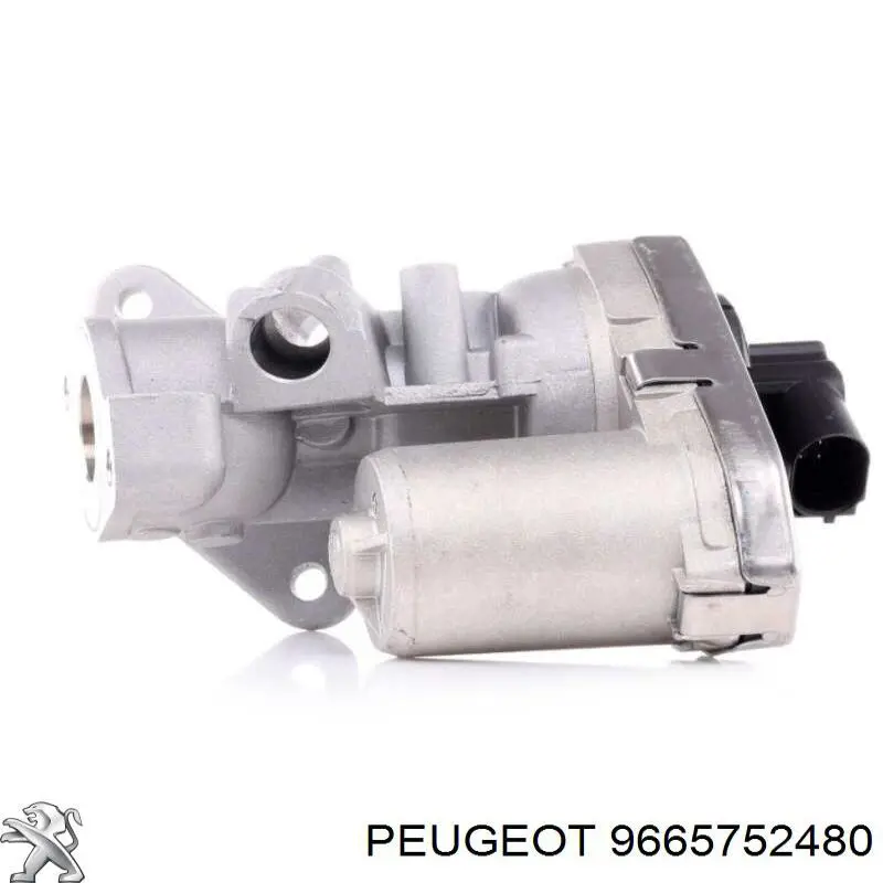 9665752480 Peugeot/Citroen клапан egr, рециркуляції газів